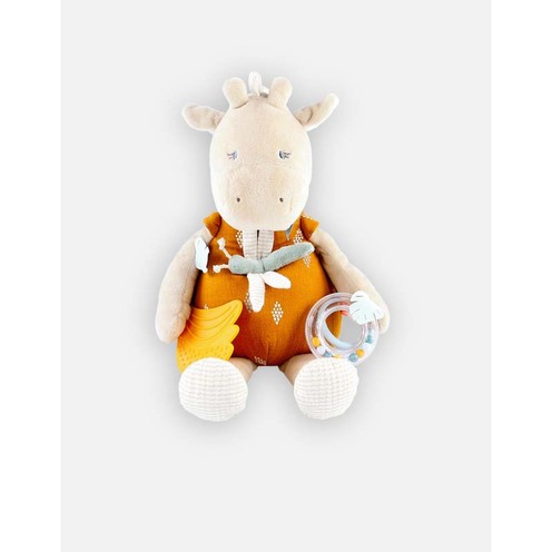 Tiga peluche d'activités Veloudoux - NOUKIE 'S
