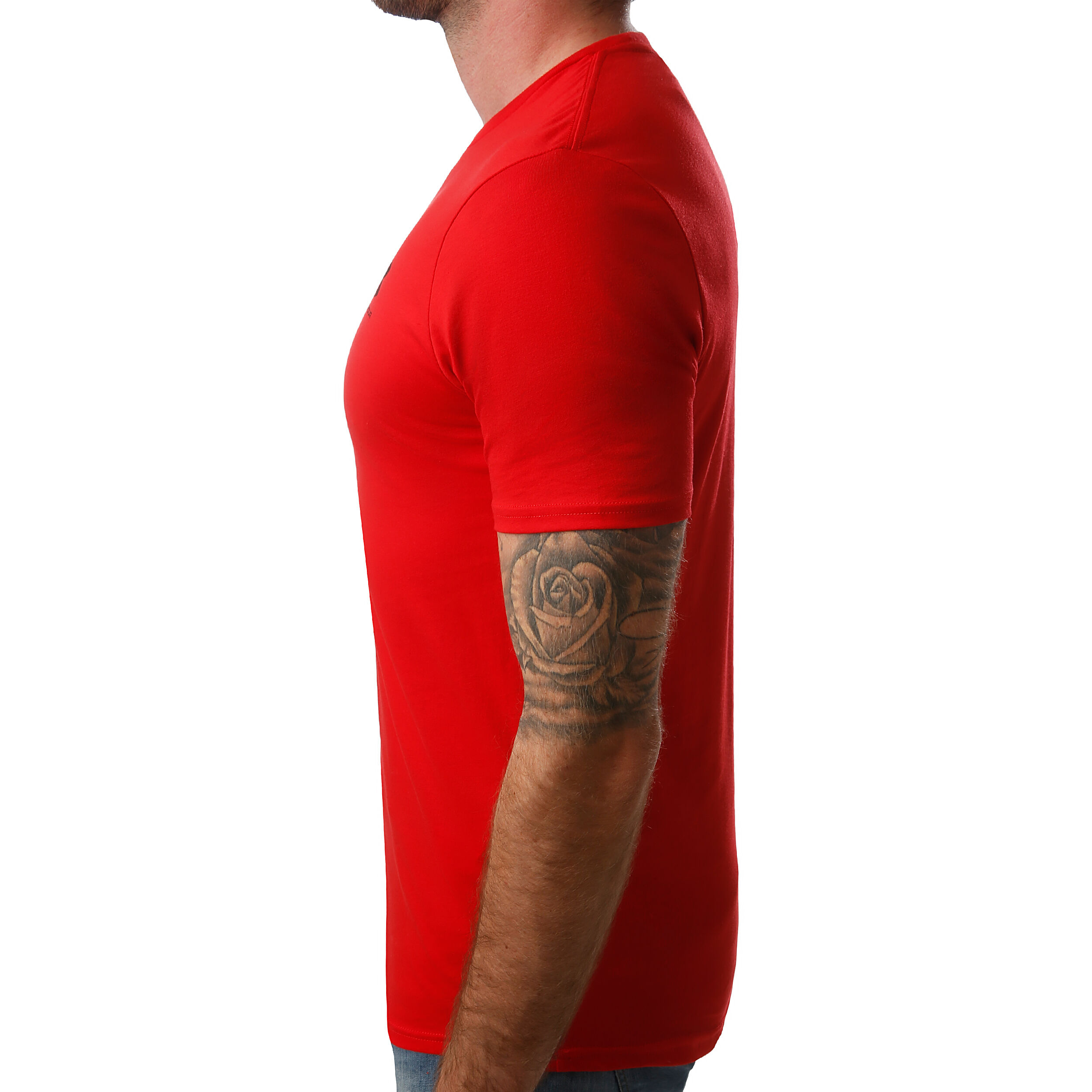 Under Armour Sportstyle Left Chest T-shirt Hommes - Rouge , Noir