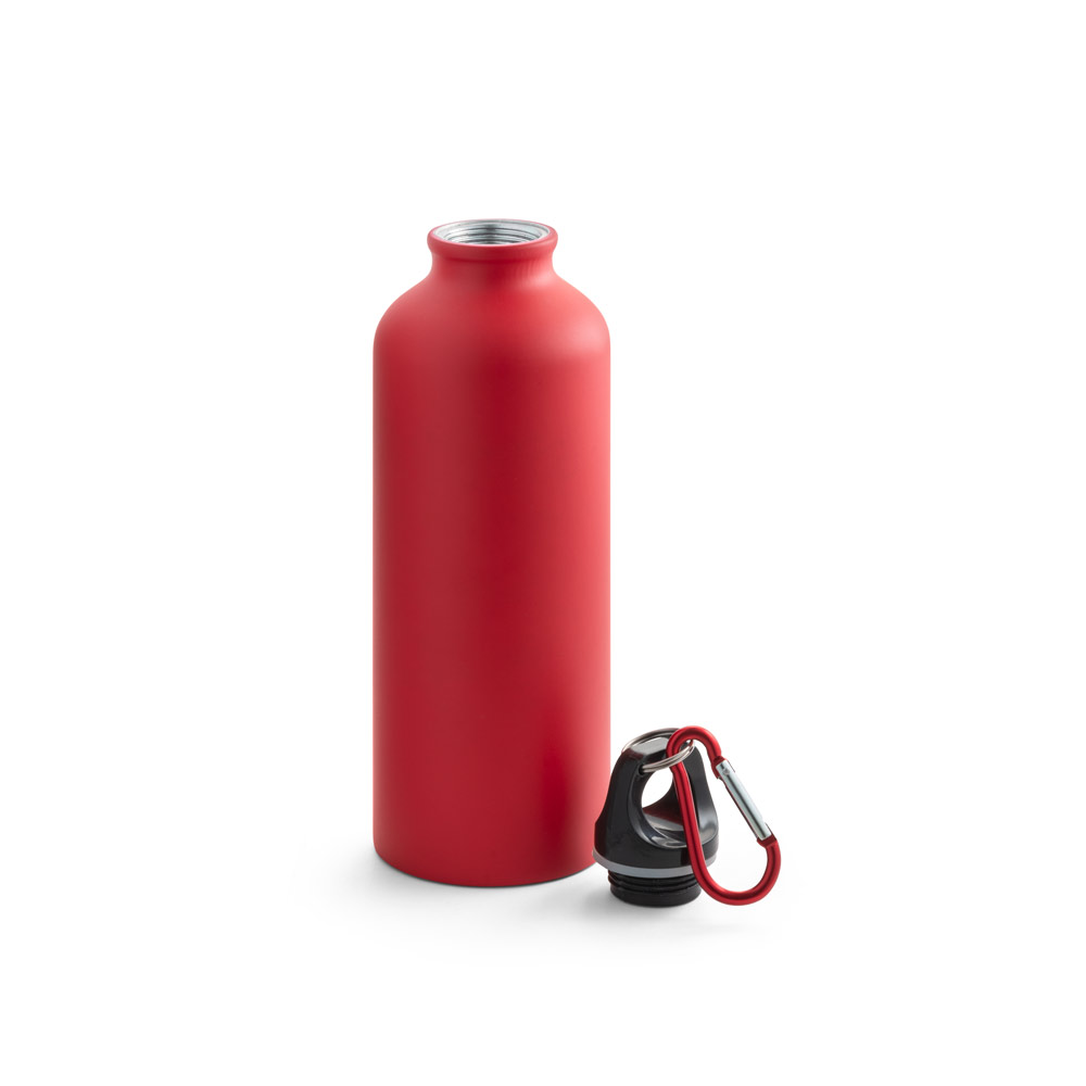hi!dea 94246 - Bouteille aluminium 540mL avec mousqueton