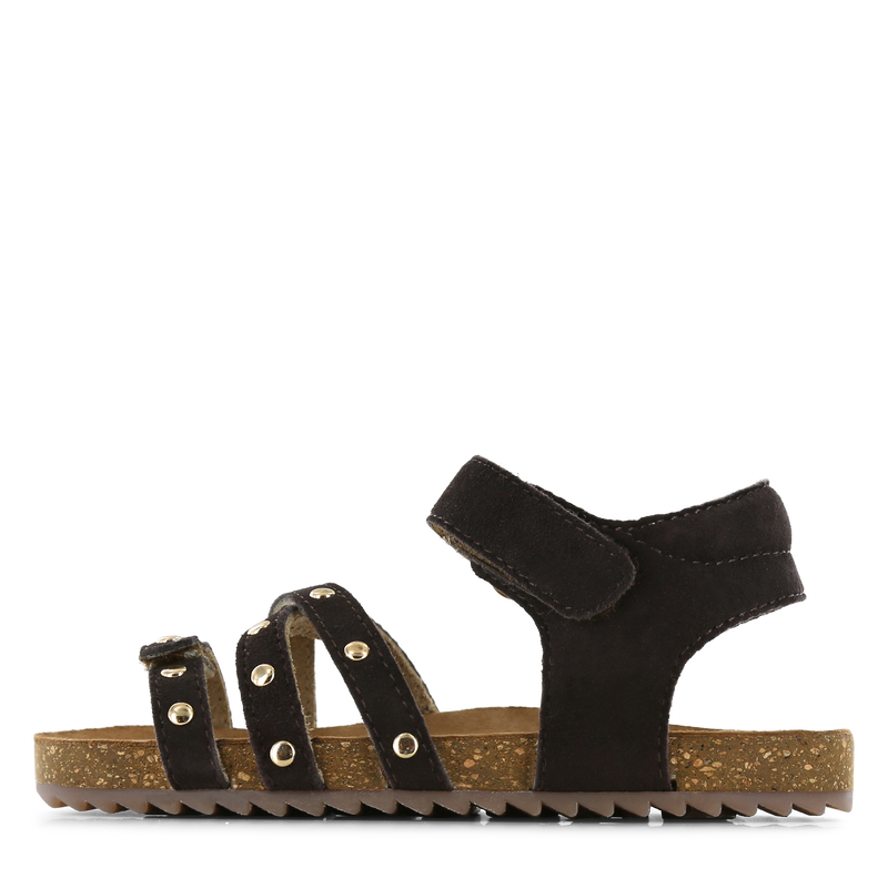 Shoesme donkerbruine sandaal met studs Leer | Sale