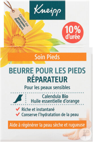 Kneipp Beurre Pour Les Pieds Calendula Huile D'Orange Pot 100ml