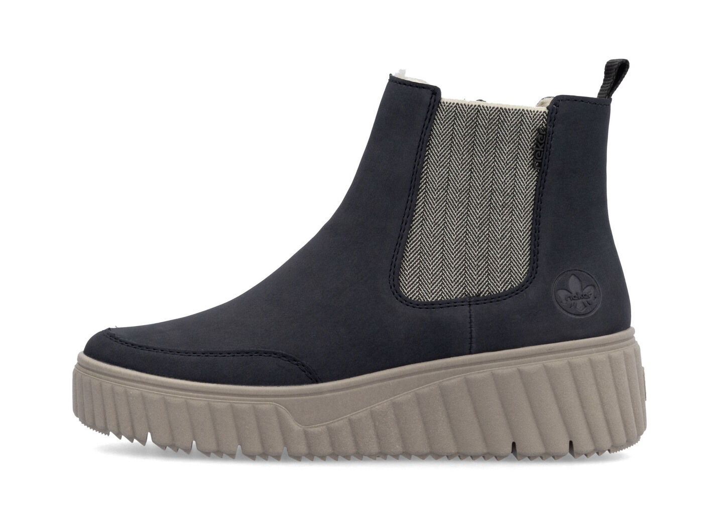 Rieker, trendige Damen-Boots, Winterschuhe, mit herausnehmbarem Fußbett