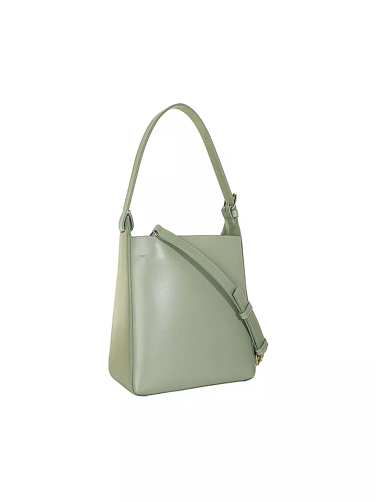 A.P.C. Ledertasche - Umhängetasche VIRGINIE Small  hellgrün