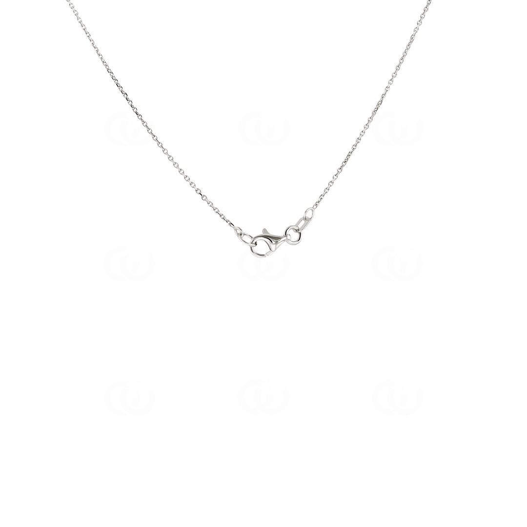 Collier mit Anhänger 750/18 K Weissgold mit Diamanten 0.48 ct H/si by CHRISTIAN