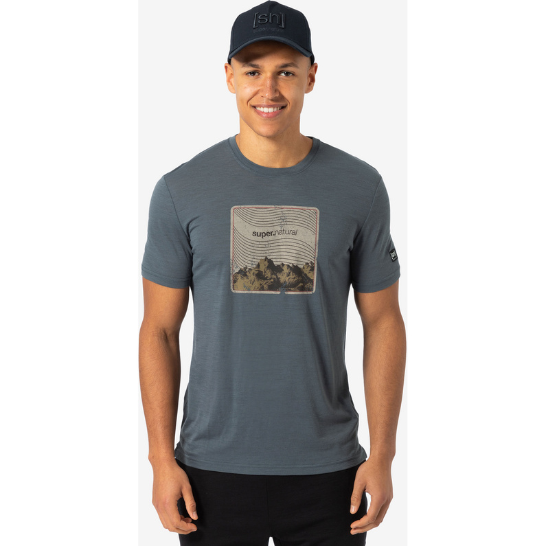 Super.Natural Herren Mountain Vibes T-Shirt
