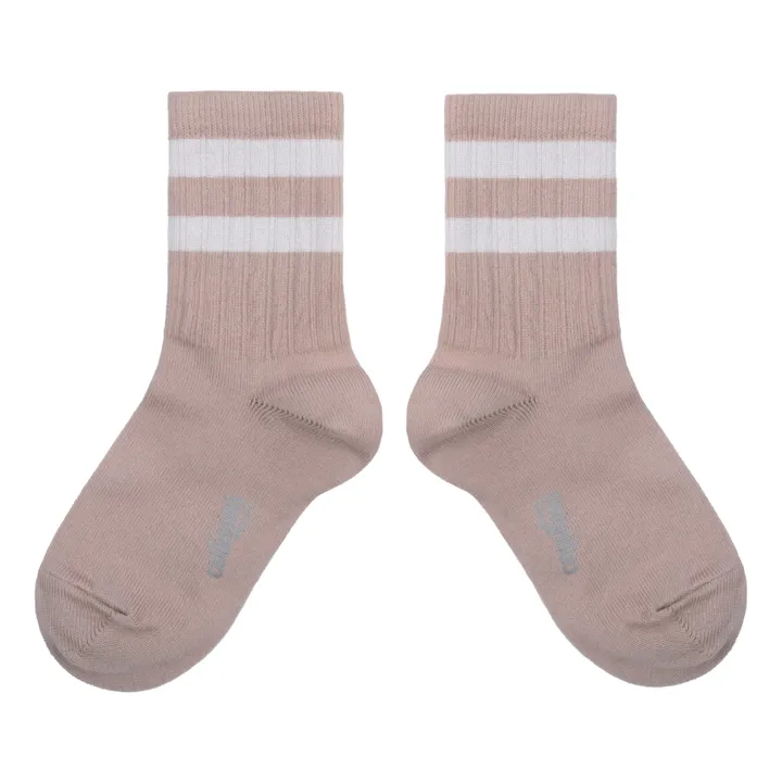 Collégien Chaussettes Nico | Vieux Rose