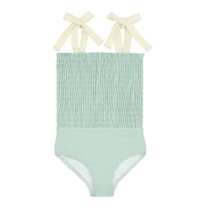 Minnow Maillot 1 Pièce Smocké Pistache | Vert