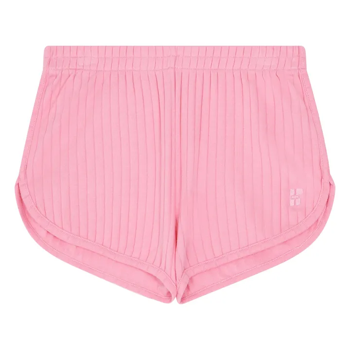 Hundred Pieces Short RIB Cotton Bio | Rose