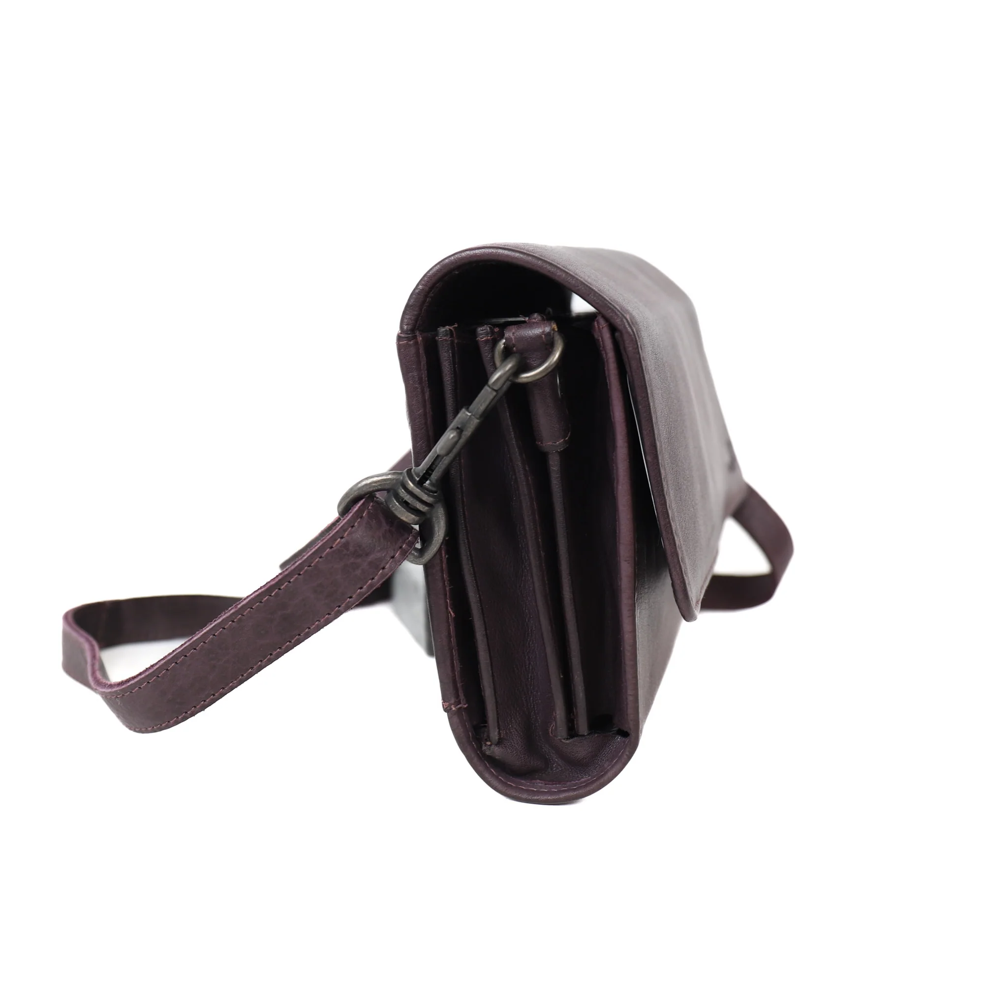 Bear Design Callisto Pelle Clutch/ Schoudertas Elly Plum CP8042