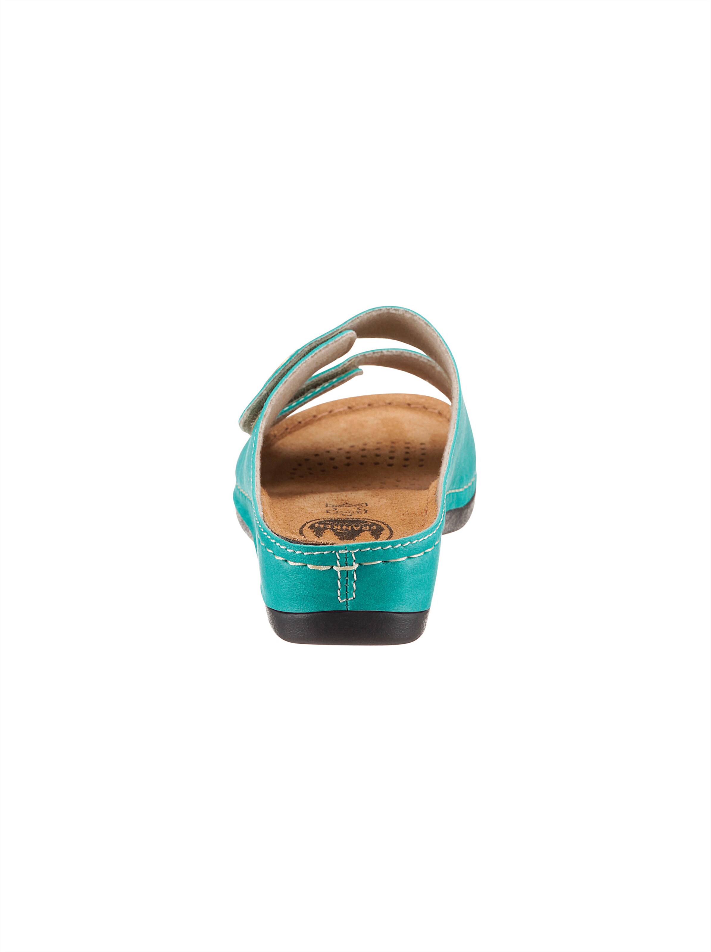 Franken Schuhe Pantolette in türkis