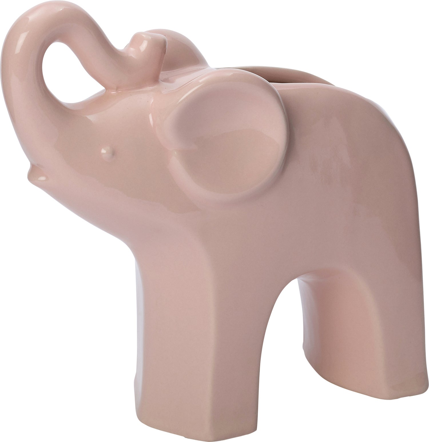 Intratuin bloempot Olifant roze 16 x 6,5 x 16 cm