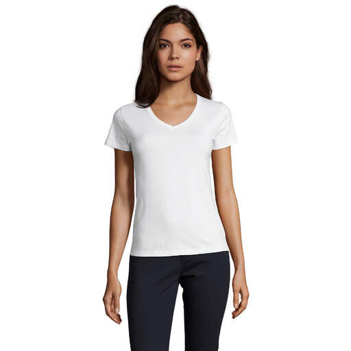 Camiseta Imperial com Decote em V