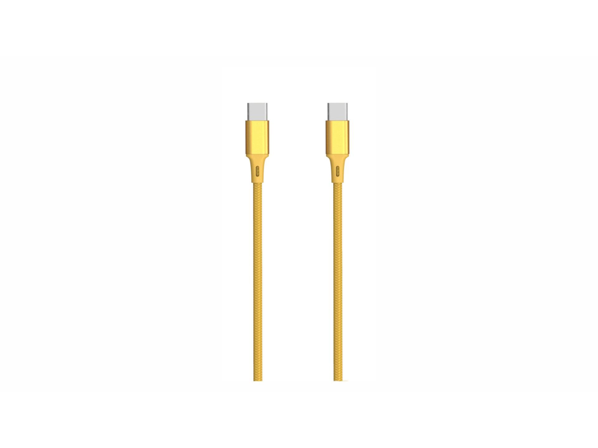CABO TEXTIL QILIVE 600147881 USBC-USBC AMARELO