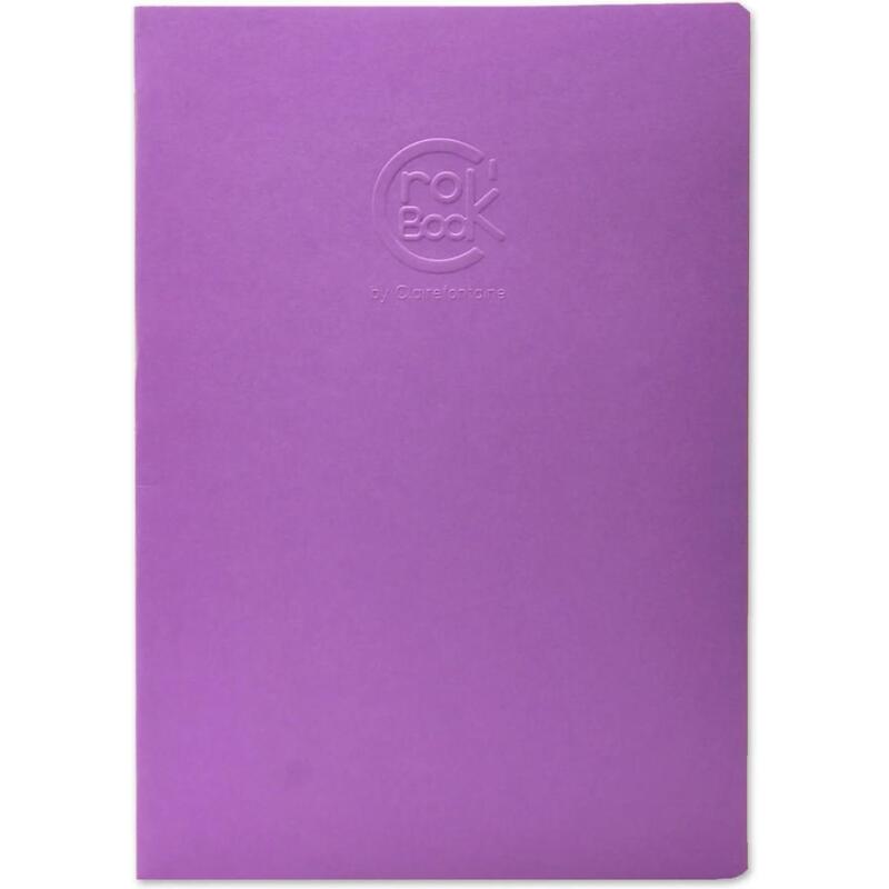 Crok'Book carnet piqué 24F A4 90g F - Aléatoire