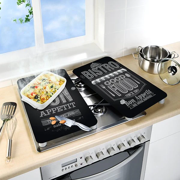 Set 2 couvre-plaques protection motifs Universal Wenko by Maximex