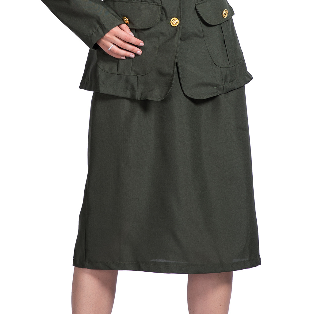 (160-170cm) Fasnachts Erwachsenen Kostüm Militär Soldatin Army Verkleidung für Motto Partys / Halloween