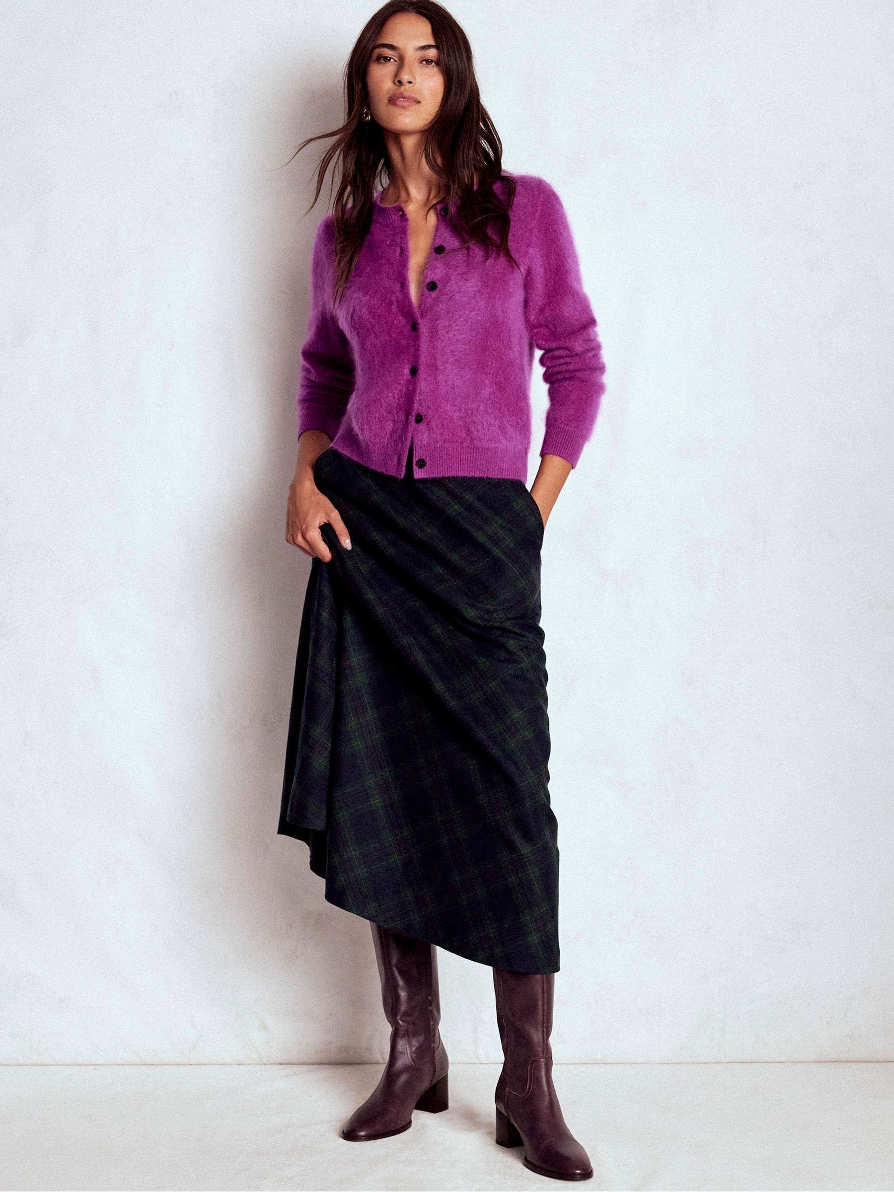 Boden Hayley Wool Midi Skirt