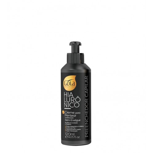 Gota Dourada Preenchedor Hialurónico Creme De Pentear 120ml