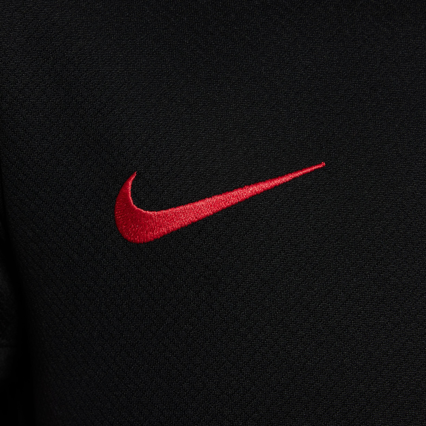 Nike Liverpool Strike Trainingsshirt 2024-2025 Kids Zwart Gebroken Wit Rood