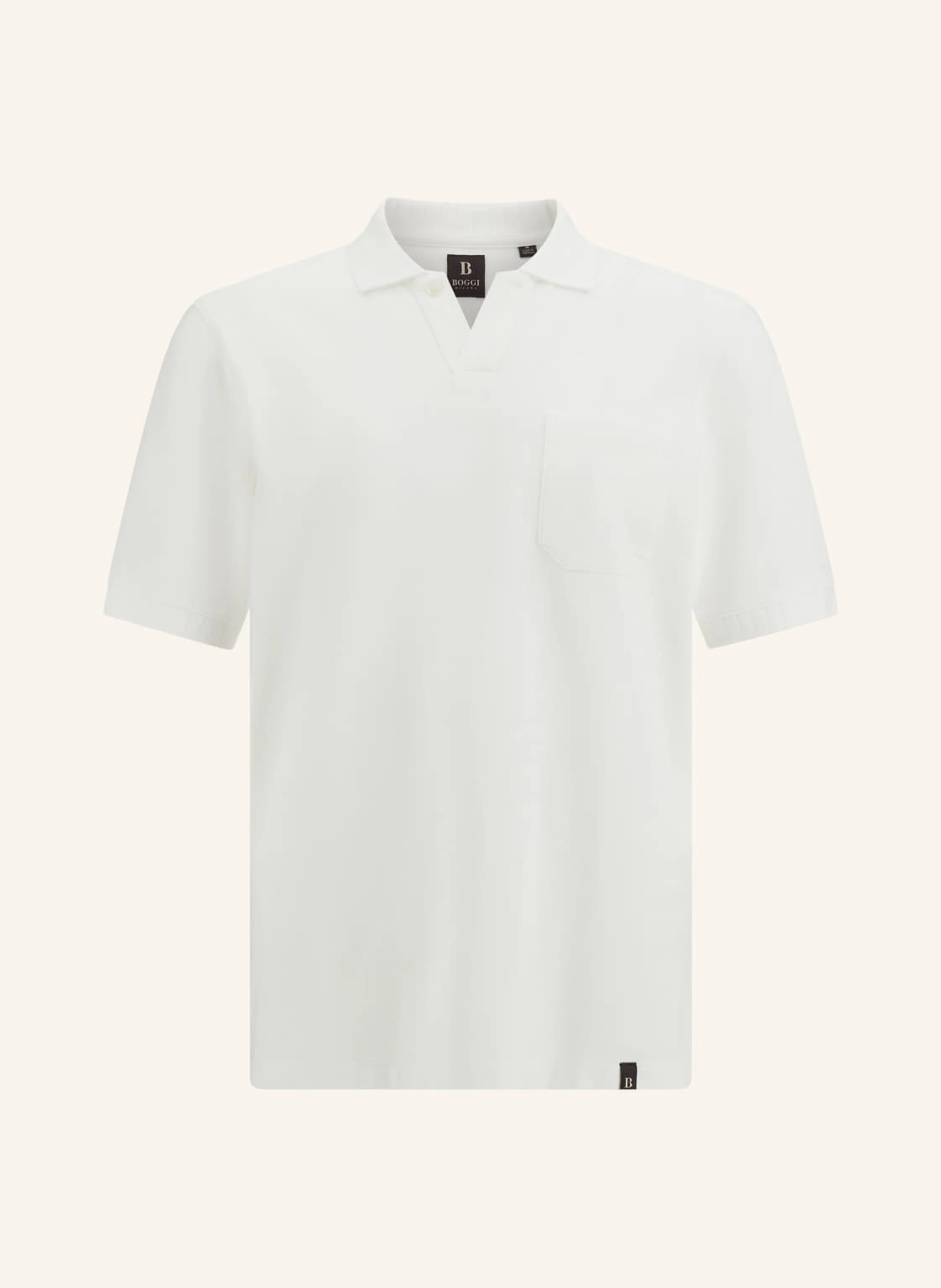 BOGGI MILANO Piqué-Poloshirt