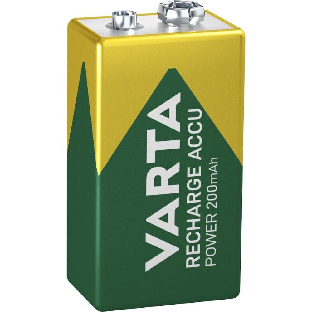 BATTERI VARTA GJENOPPLADBART 9V 200MAH
