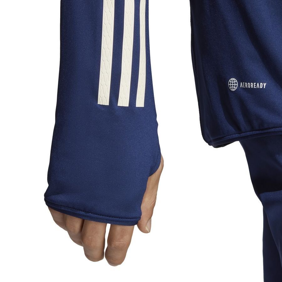 Italie Maillot d'Entraînement Tiro 23 Pro - Bleu Marine/Blanc