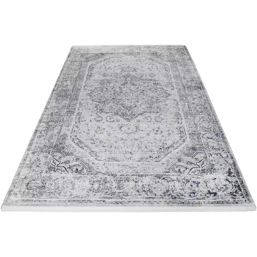 Wecon home Kurzflorteppich SoHo Touch silber