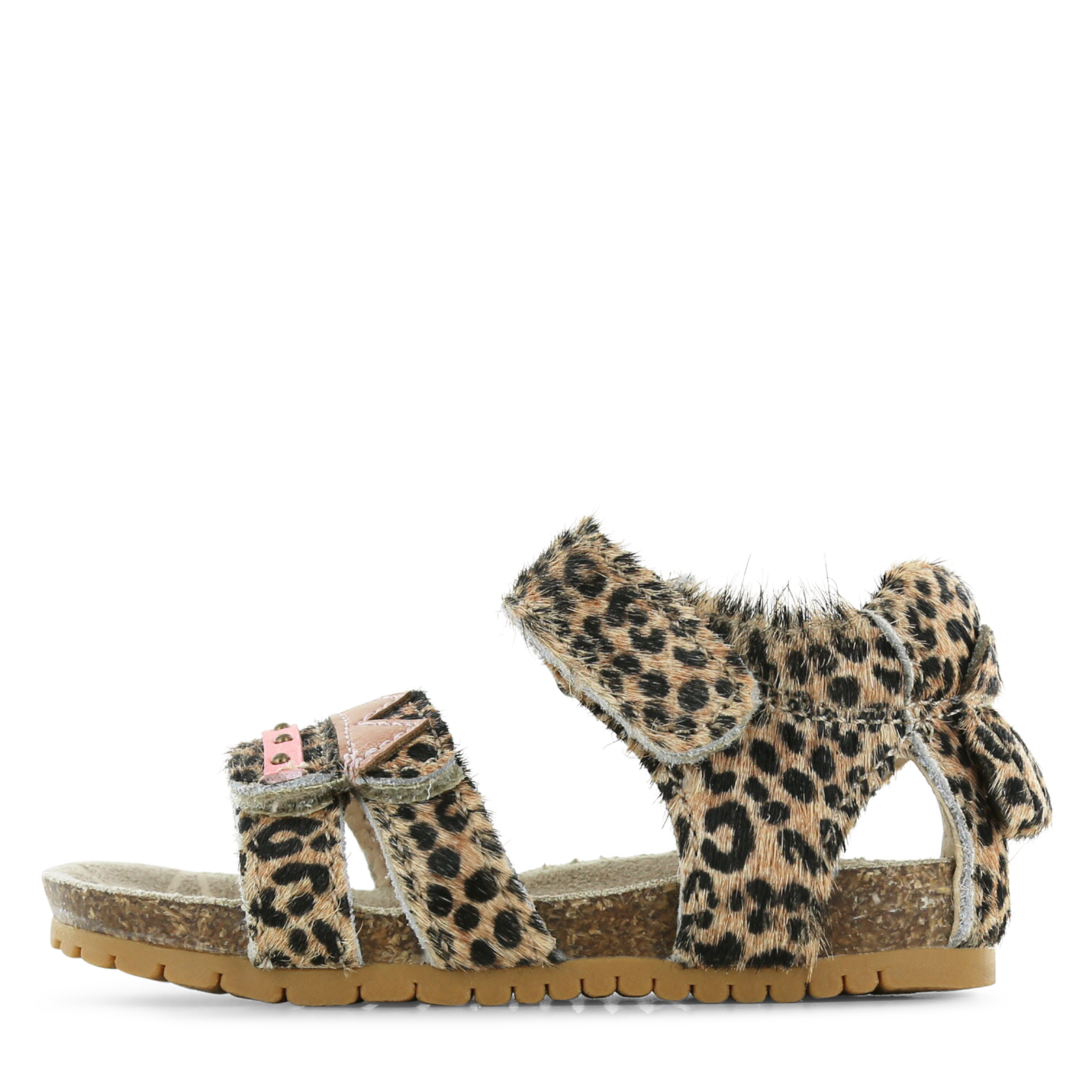 Shoesme panterprint sandaal Ponyhair | Meisjes schoenen