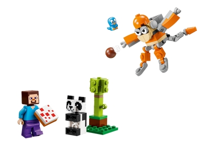 LEGO Steve en babypanda (30672)