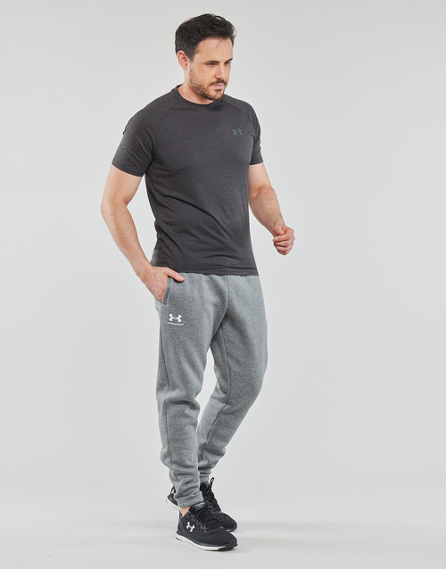 Under Armour - UA ESSENTIAL FLEECE JOGGER - Gris
