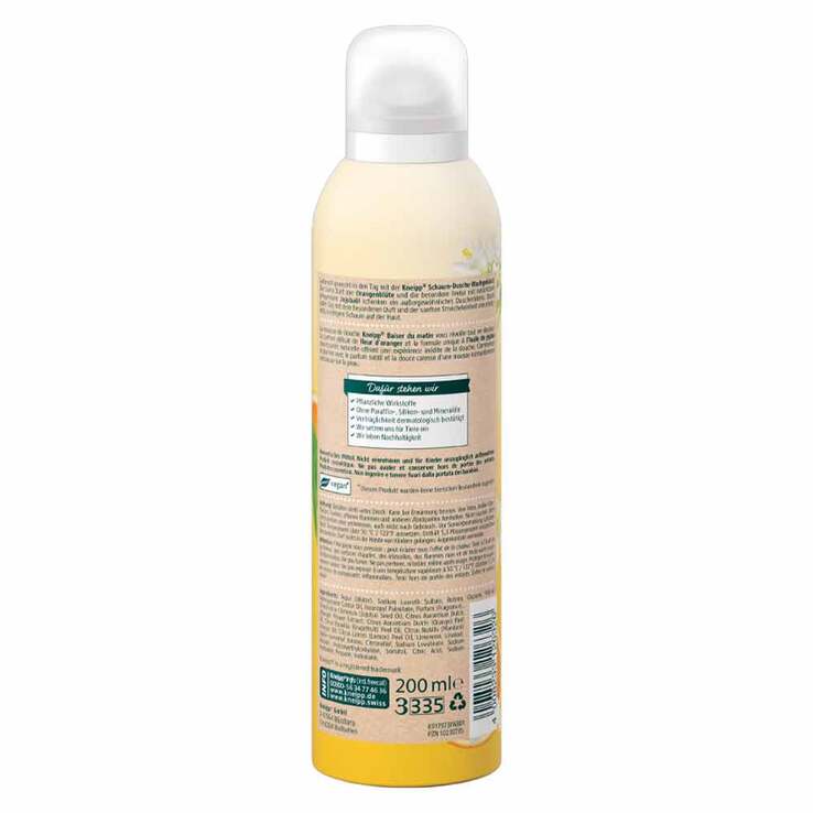 Kneipp Schaum-Dusche Wachgeküsst, 200 ml