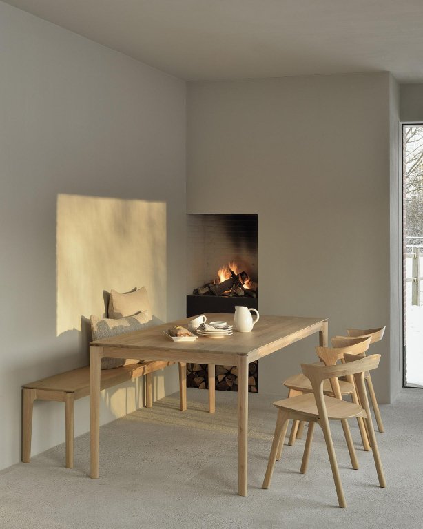 Ethnicraft Bok eettafel 220x95 teak