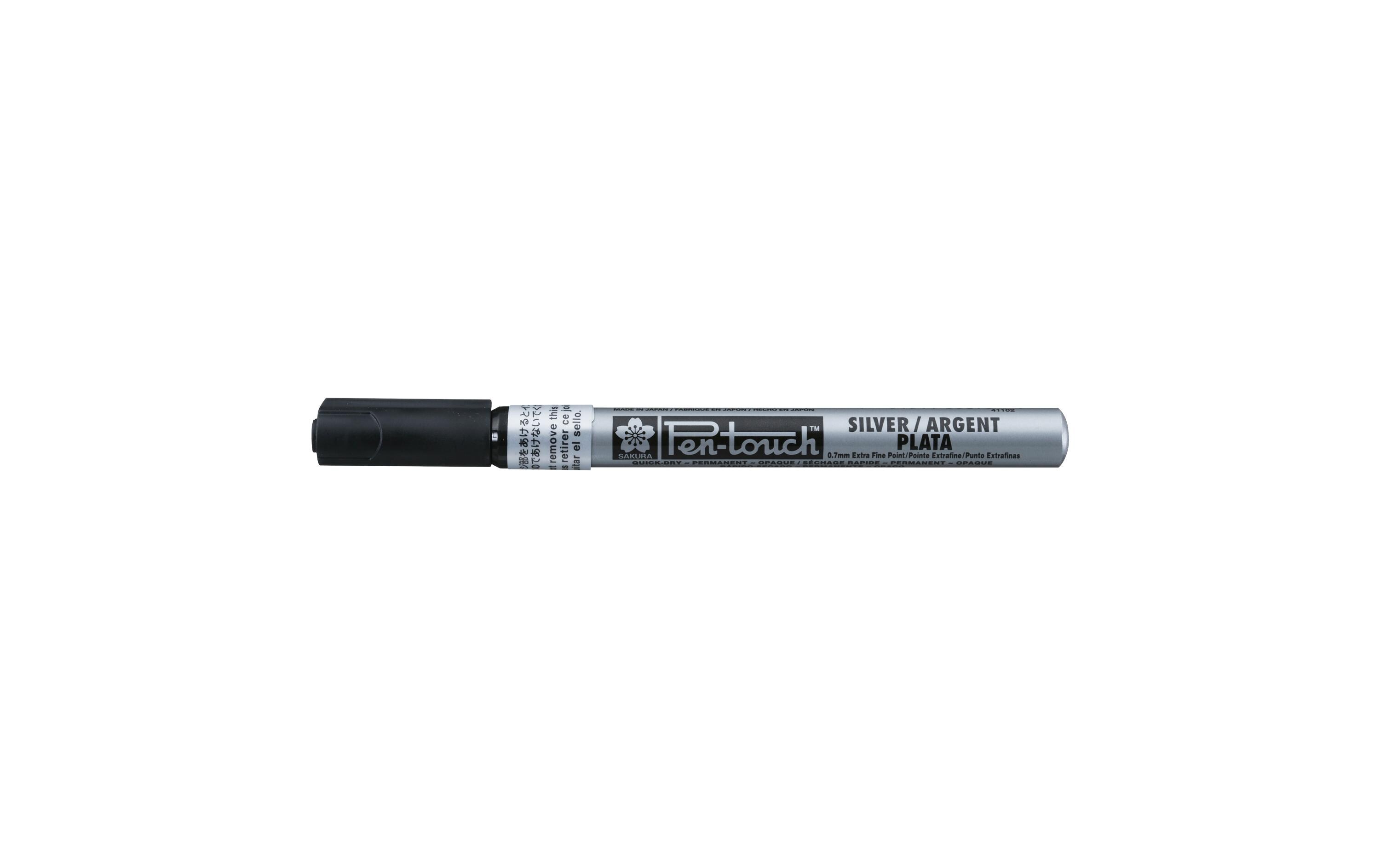Lackmarker Pen-Touch 0.7 mm, extrafein, SilberPermanent Marker in tollen Farben
