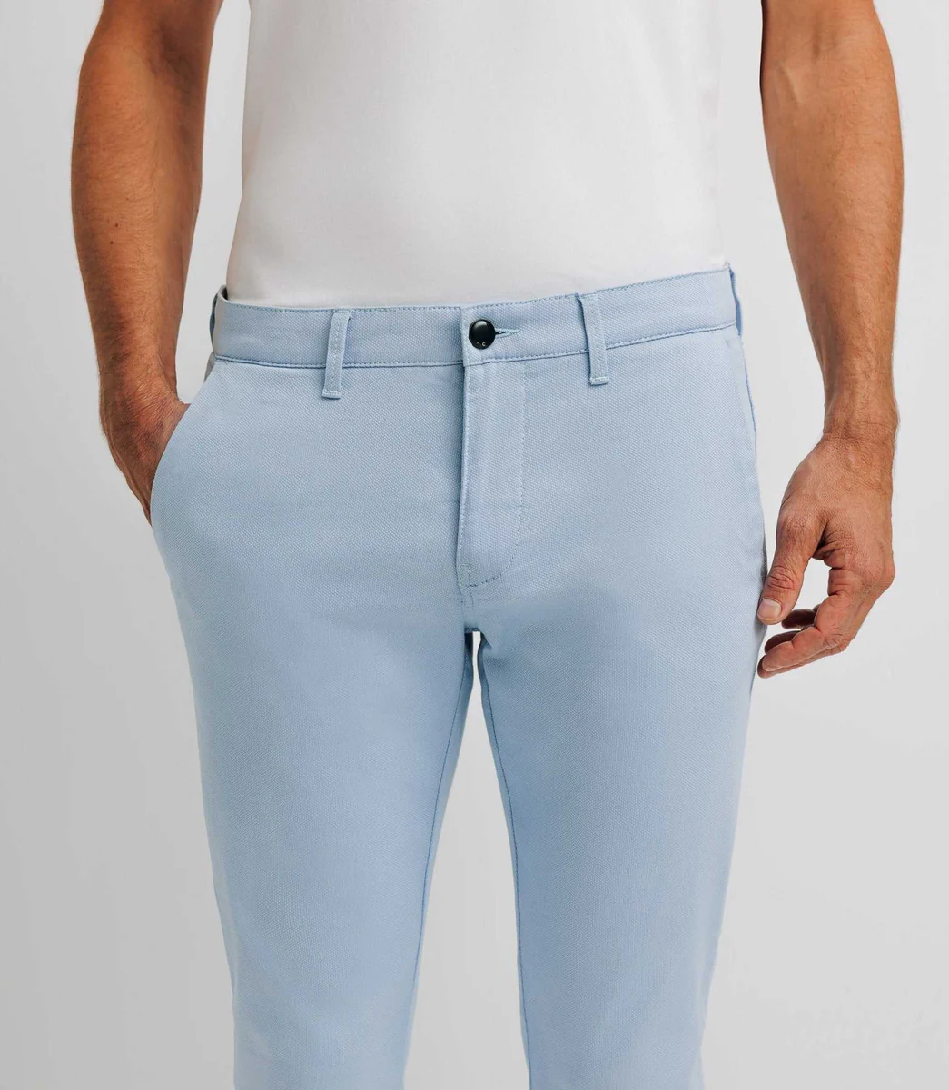Pantalon armuré bleu ciel