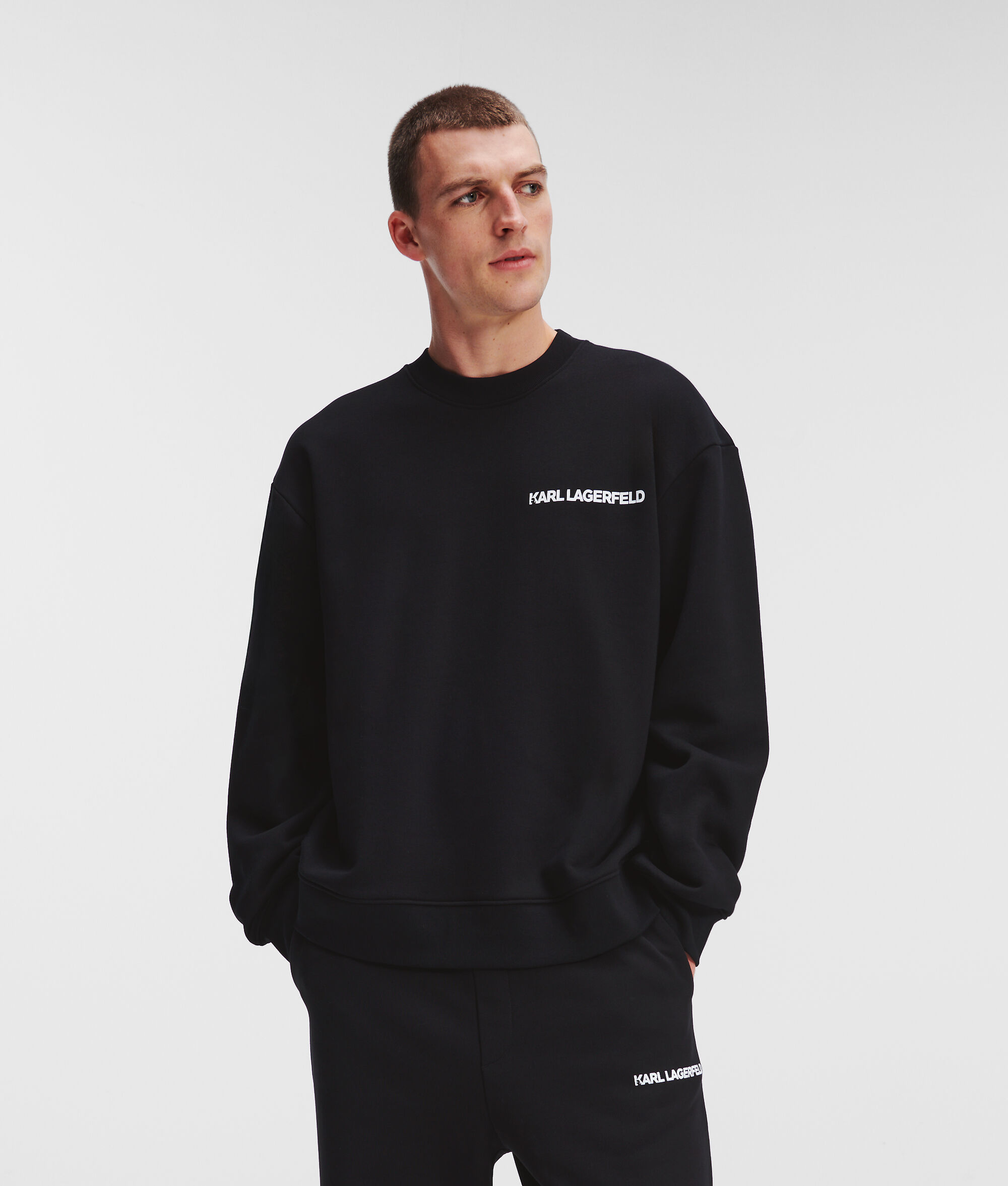 SWEAT-SHIRT À CONTOUR K/IKONIK KARL