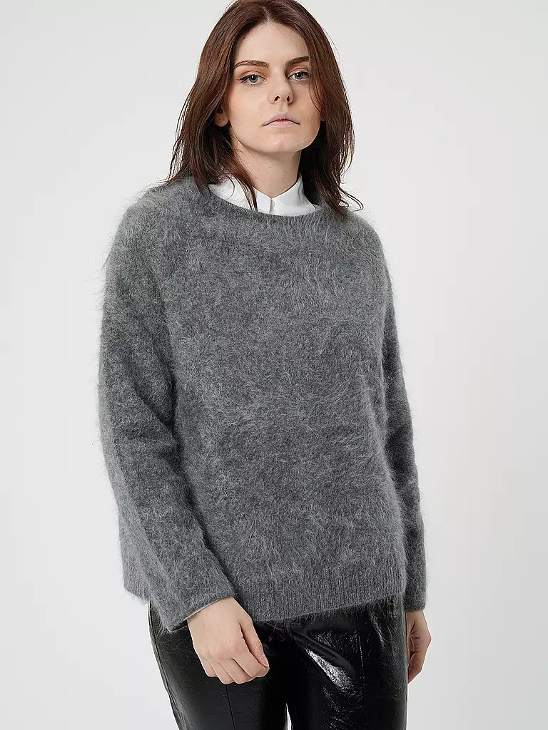 THE MERCER N.Y. Kaschmirpullover grau