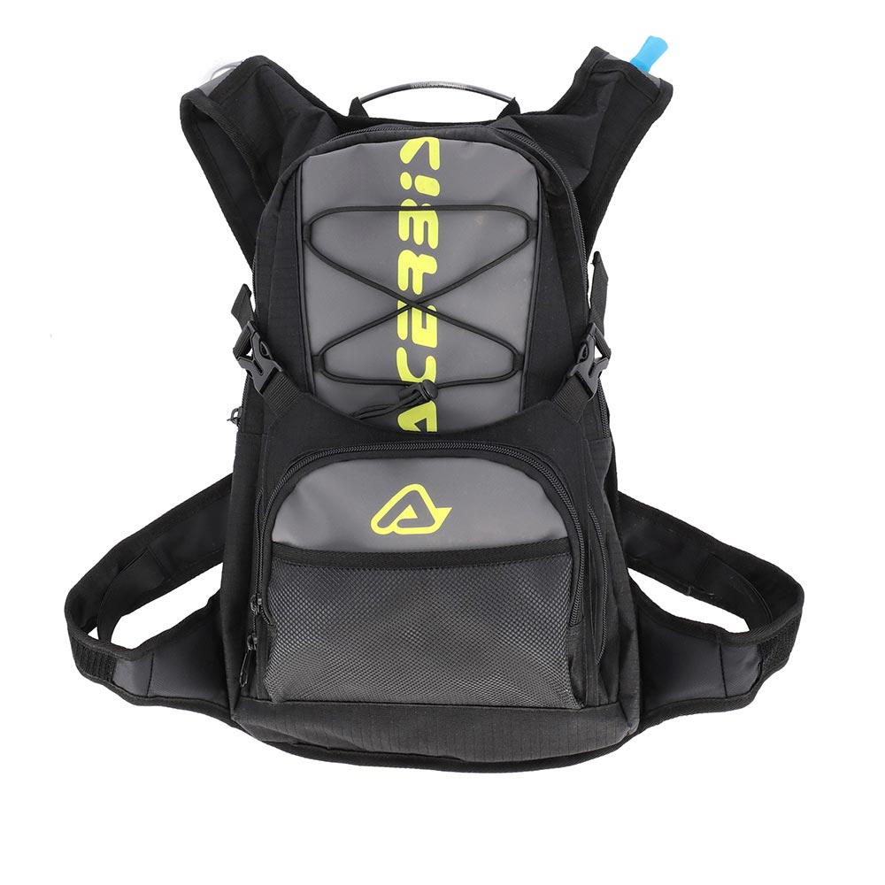 Acerbis - Poche à eau H2O Logo Noir / Gris / Jaune