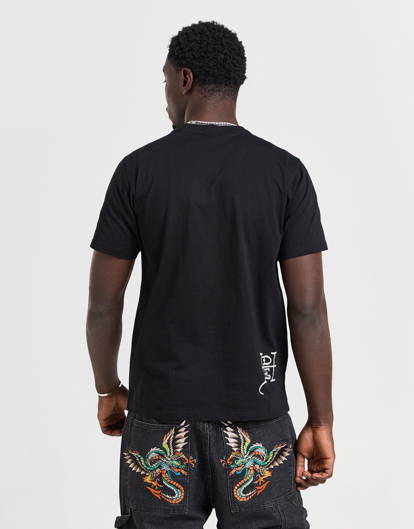 Ed Hardy T-shirt Double Panther Homme