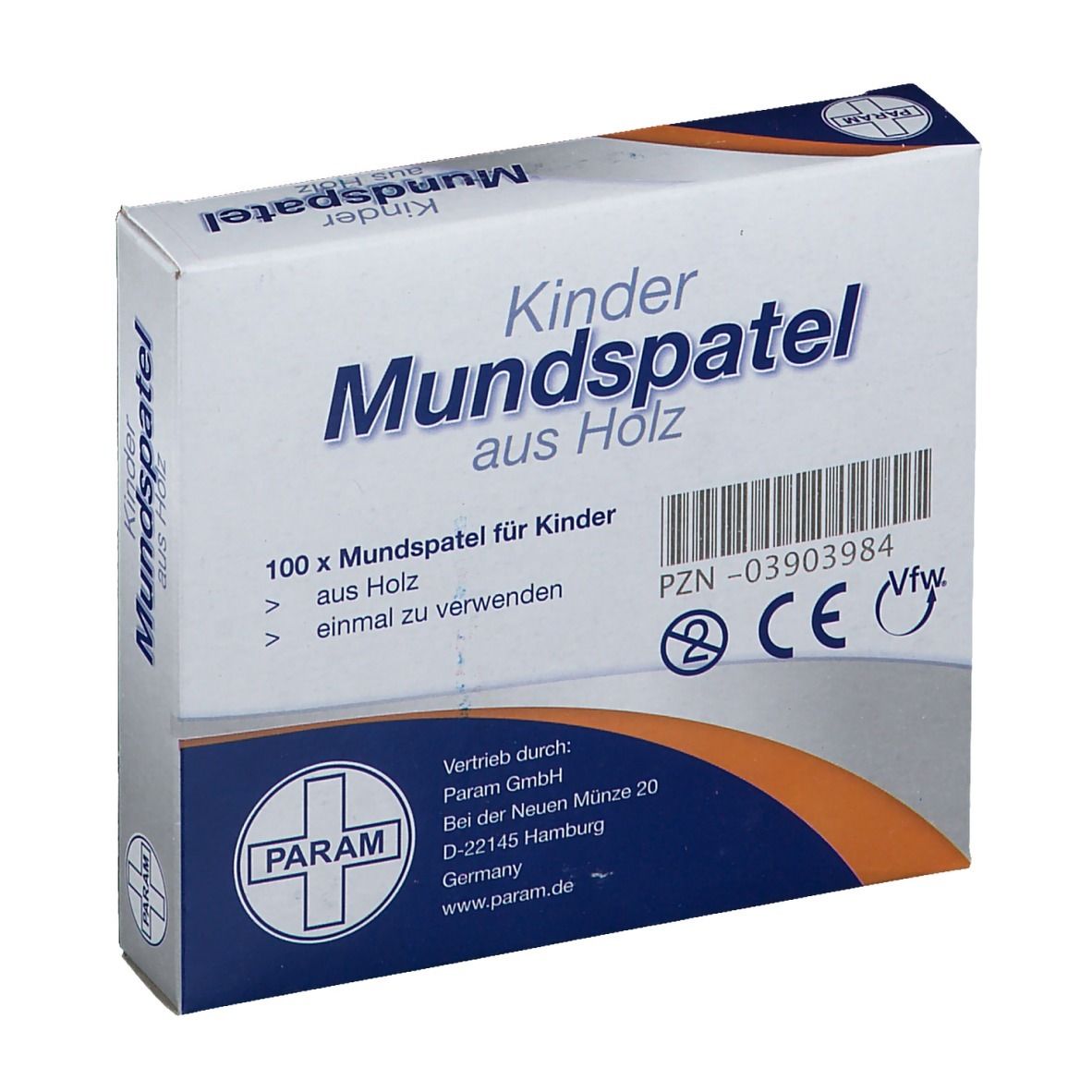 PARAM Mundspatel für Kinder aus Holz