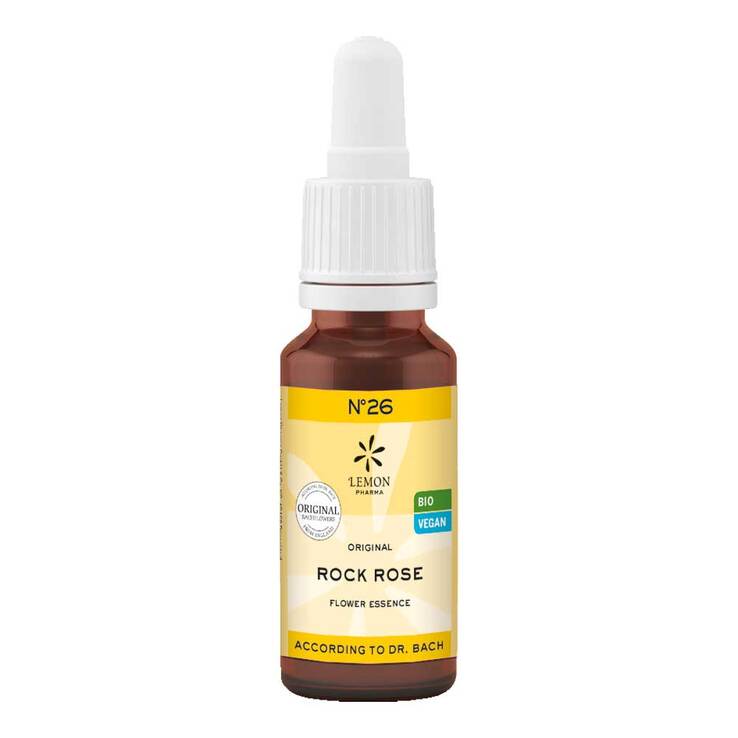 Bachblüte No.26 Rock Rose Bio, 20 ml