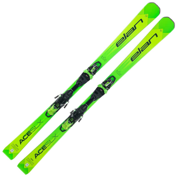 Pack ski ELAN ACE SLX FUSIONX + EMX 12.0 GW LIGHT GREEN
