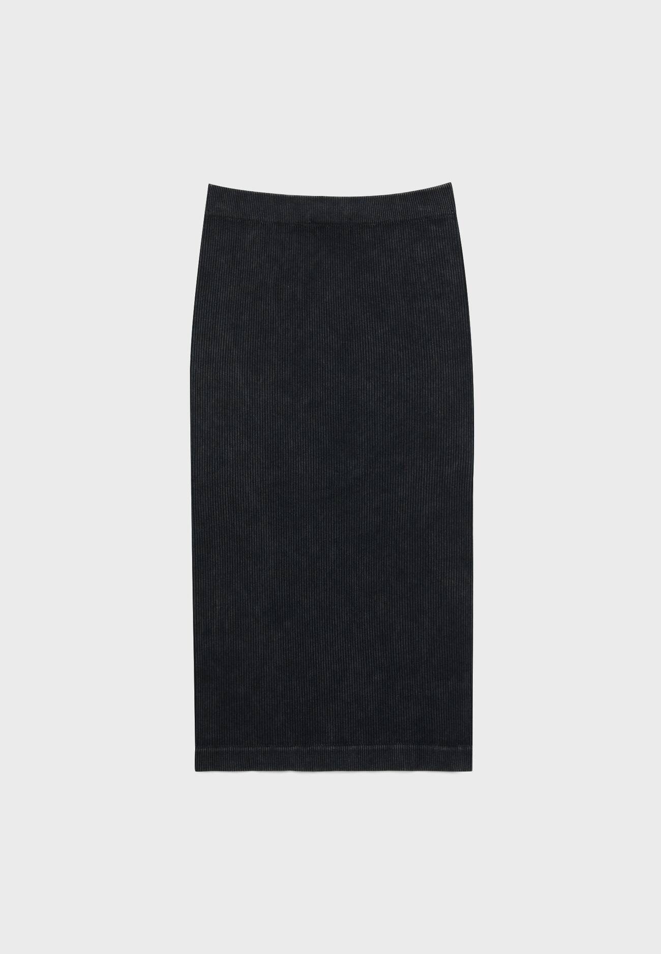 vestido com lavagem ácida