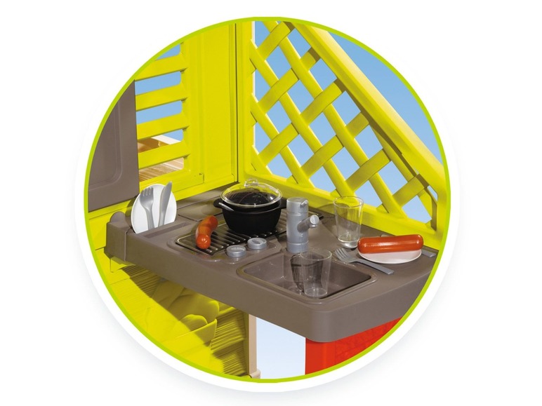 Speelhuis met buitenkeuken