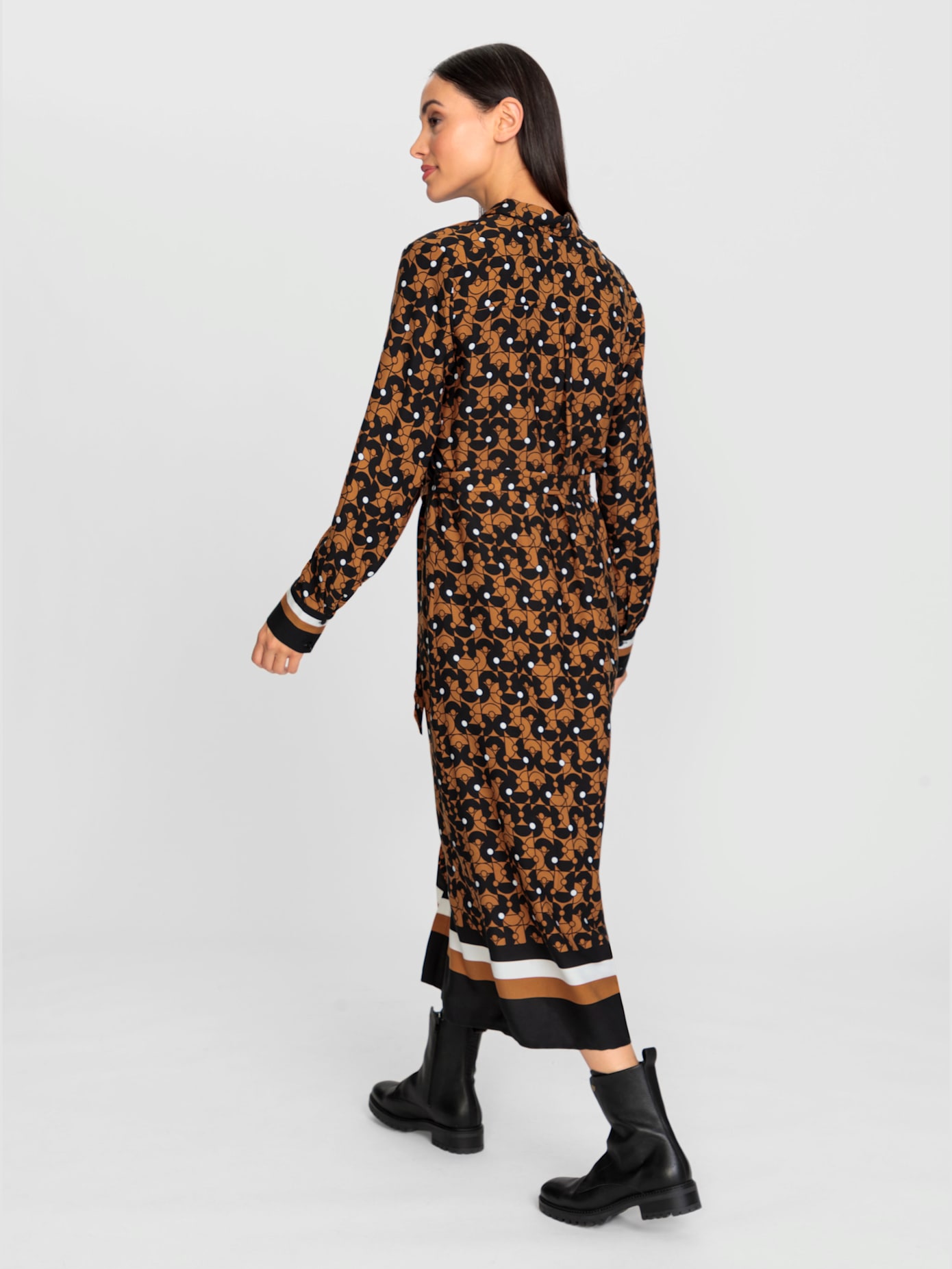 Robe imprimée qualité tissée