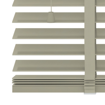 KARWEI houten jaloezie 50 mm leem (kleurnr. 945) 200x220 cm (bxh)