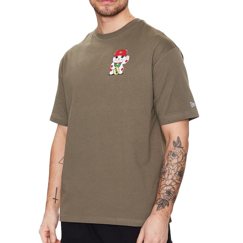 New Era T-shirt Kaki Homme New Era Character