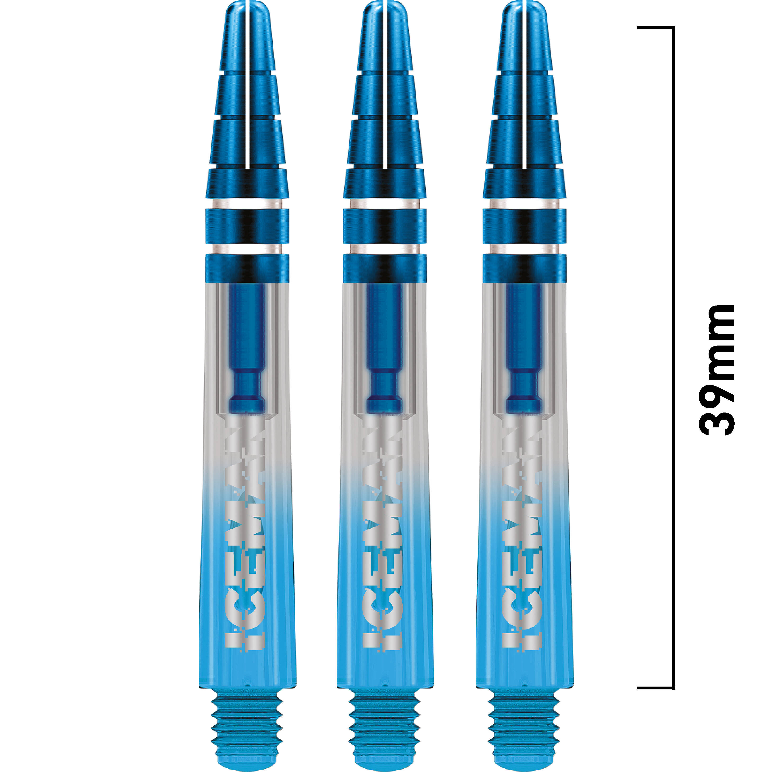 Red Dragon - Nitrotech Gradient Gerwyn Price Shaft - Blau