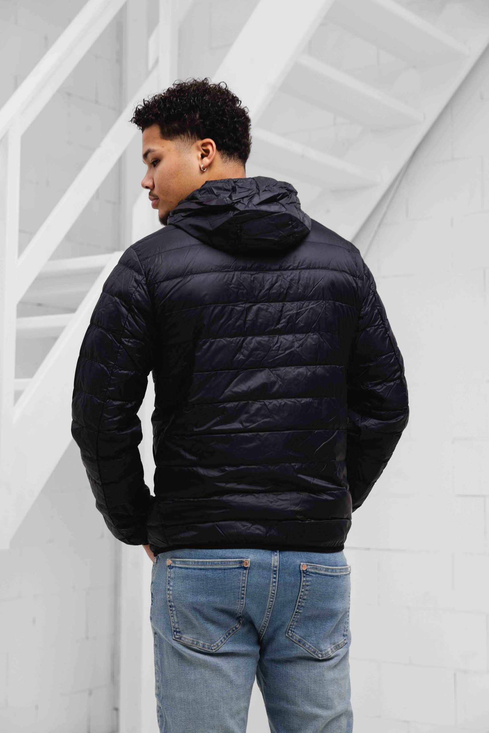EA7 Emporio Armani 8NPB24 Tussenjas Heren Zwart