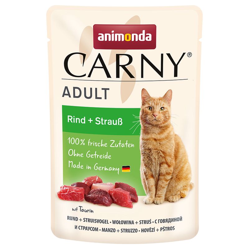 Multipack animonda Carny 8 x 85 g pour chat