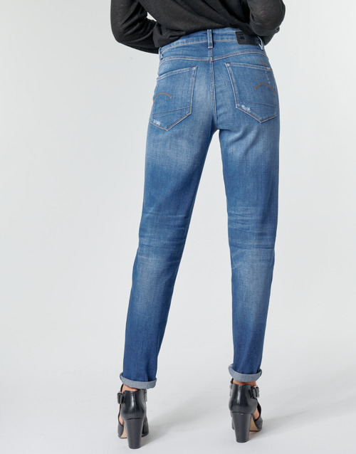 G-Star Raw - 3301 HIGH STRAIGHT 90'S ANKLE WMN - faded cobalt